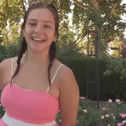 Alba goes across Retiro Park wishing to fuck some fine dick. Teen lurking!